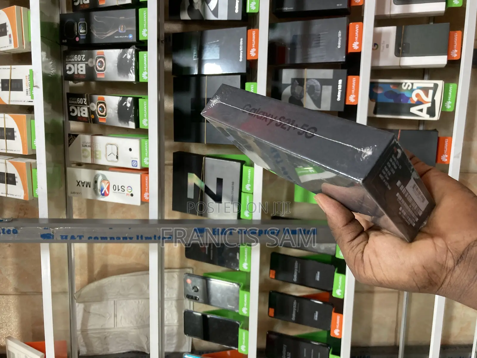 New Samsung Galaxy S21+ 5G 128 GB Black