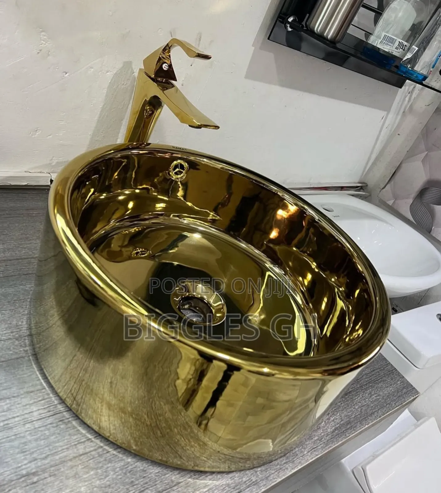 Countertop Basin- Pedicure Bowl + Tap