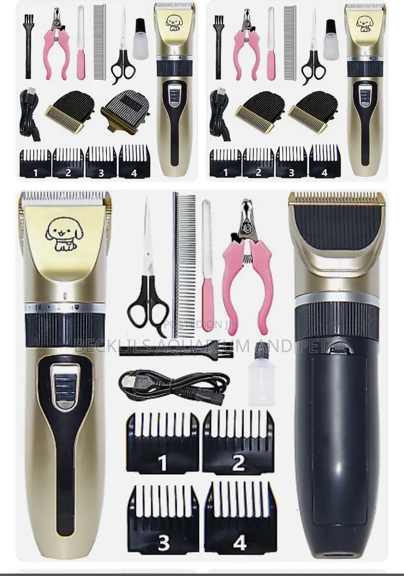 Rechargeable Cordless Dog Cat Grooming Set