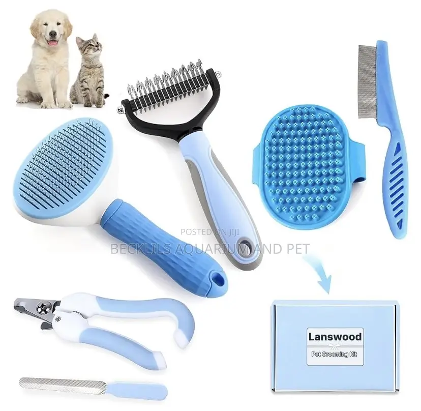 Dog Brush Grooming Set (6 Pieces)