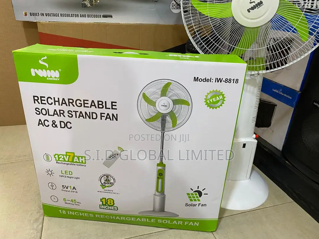 Easter Just Got Cooler Iwin Rechargeable Stand Fan Sale!