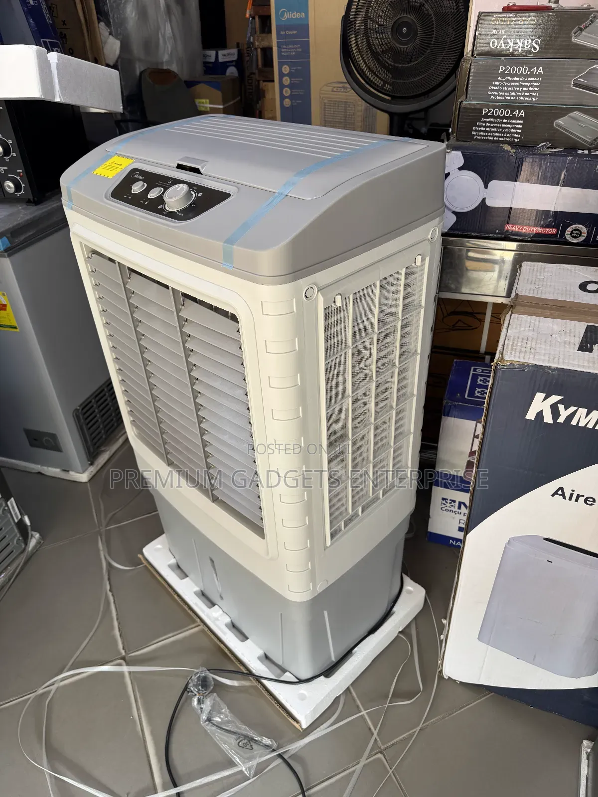 Midea 70l Industrial Air Cooler | 200w, Humidification
