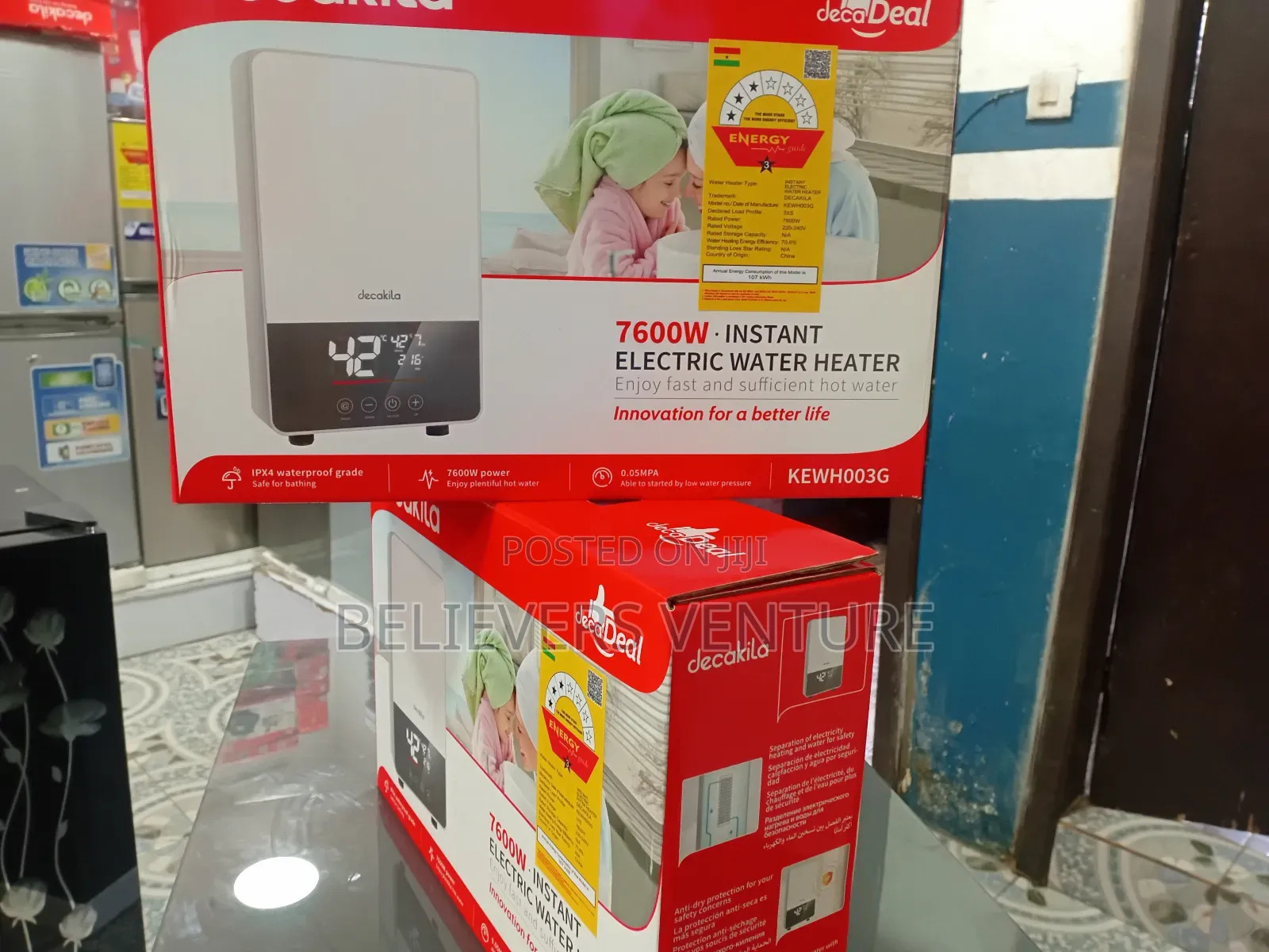 Simple 7600w Instant Water Heater Decakila Water Heater