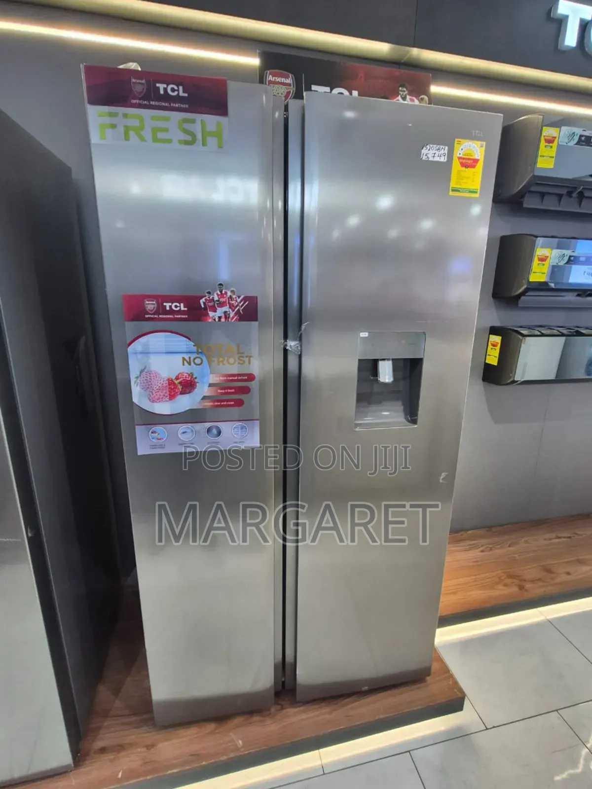 Water Dispenser TCL Side by Side Fridge