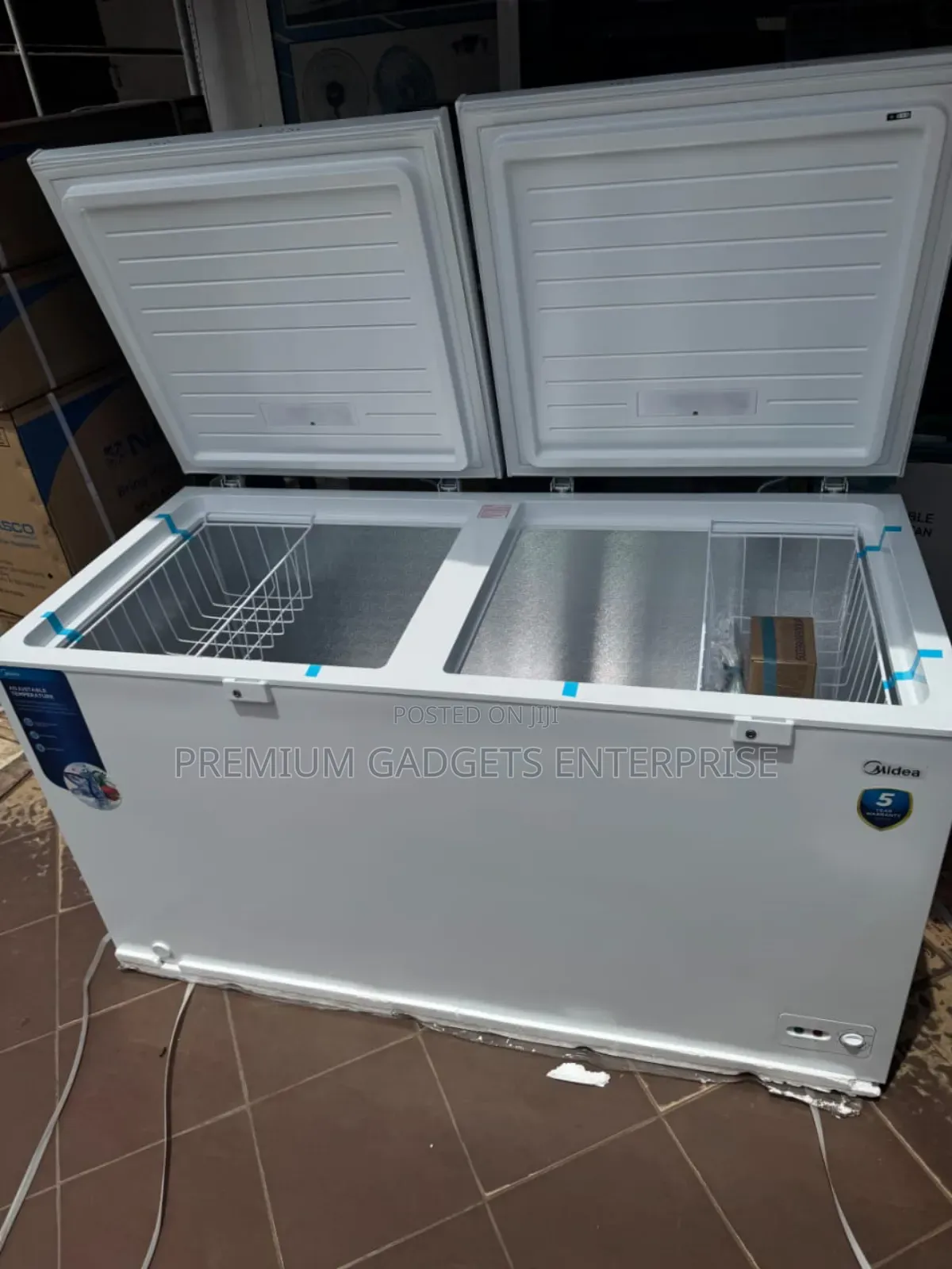 Midea 508ltrs Energy Saving Chest Freezer Mdrc698fzz01