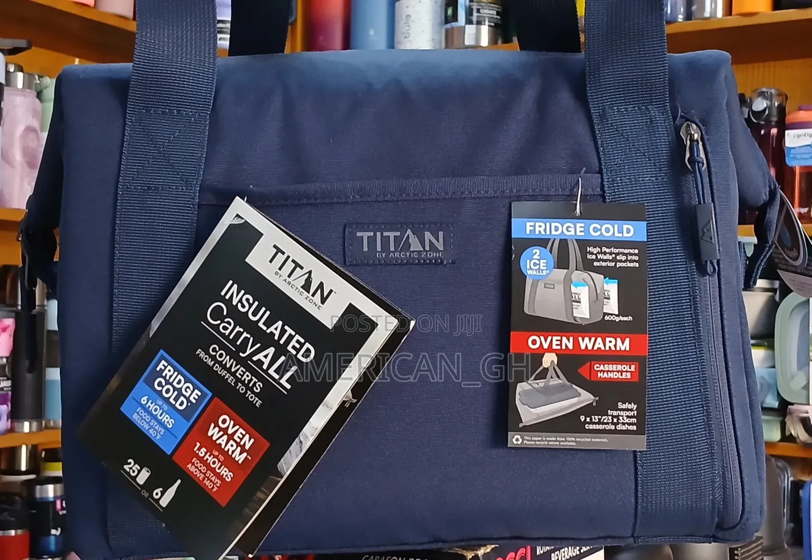 Titan Insulated Carryall, Retains Hot or Cold