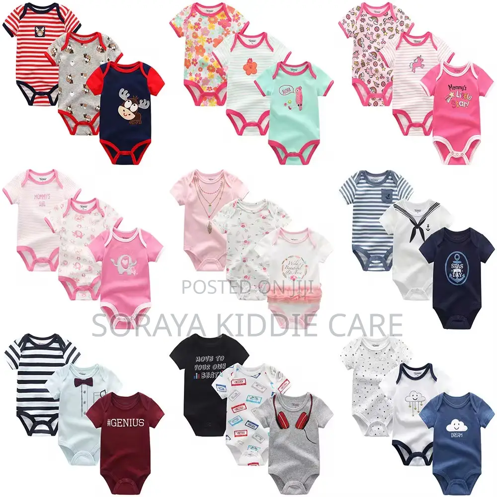 Colorful Cotton Bodysuits
