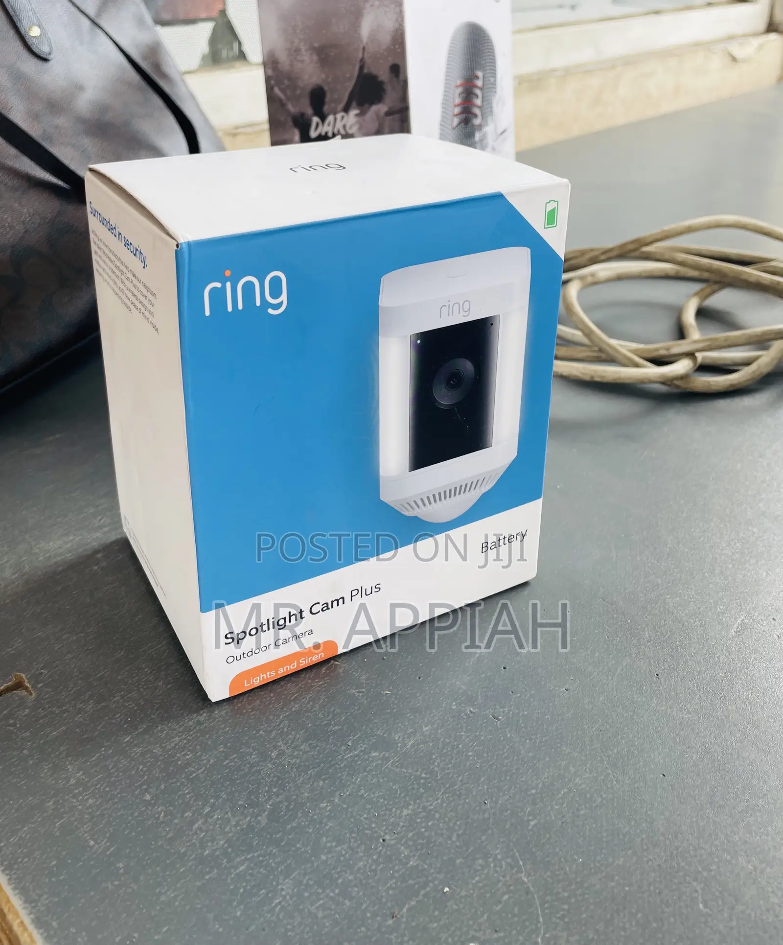 Premium Quality Ring Sportlight Cam Plus/ Battery Single.