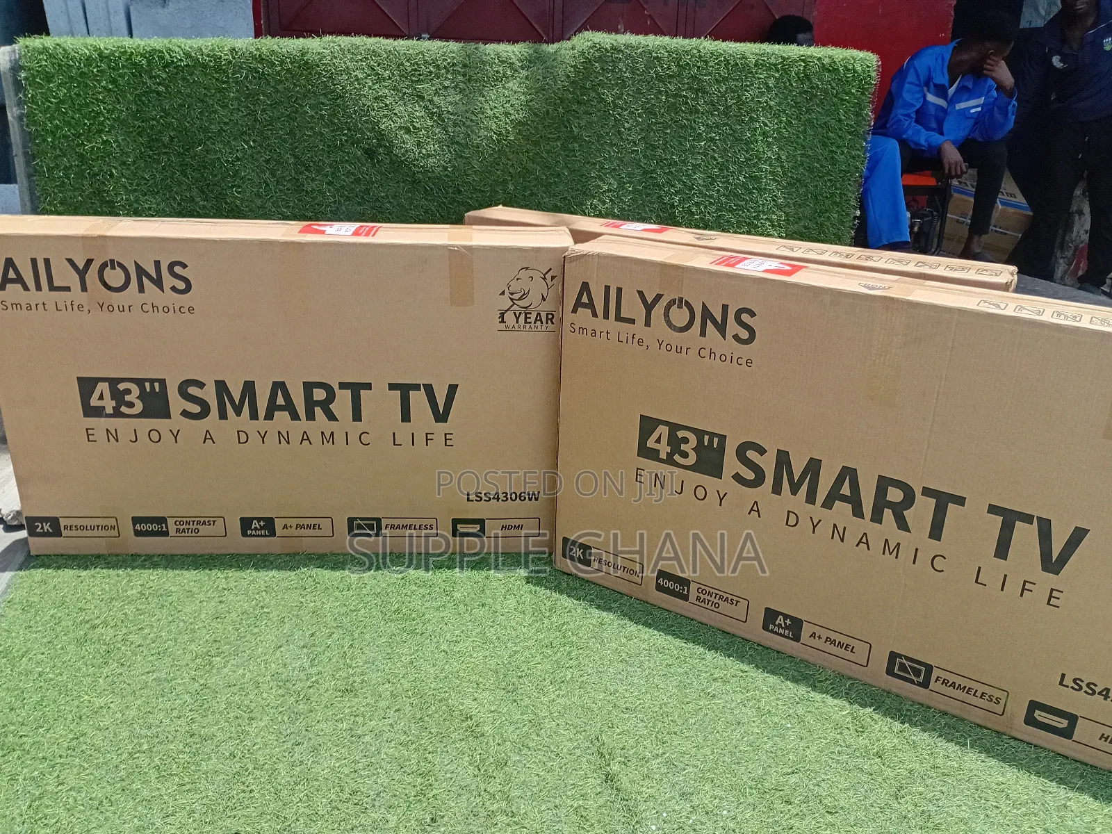 Powerpackailyons 43inches Tv Smart Ailyons 43inches Nasco Tv