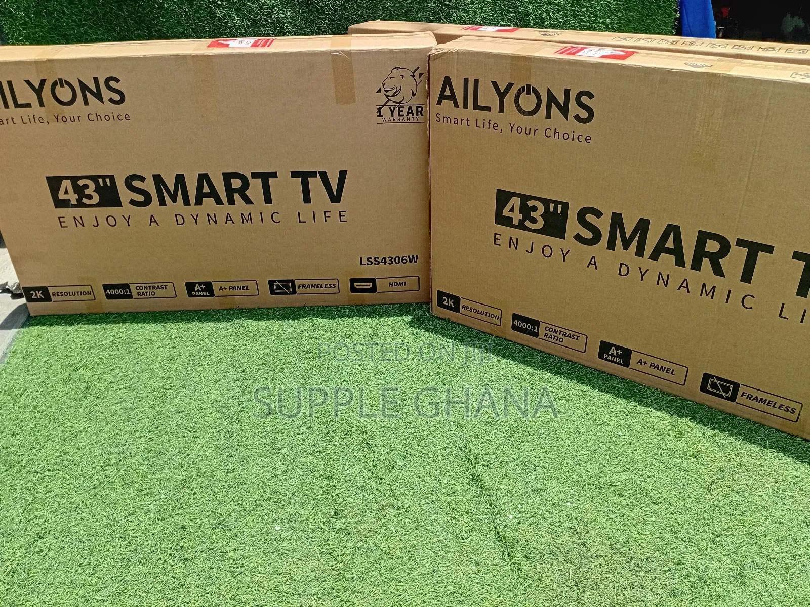Powerpackailyons 43inches Tv Smart Ailyons 43inches Nasco Tv