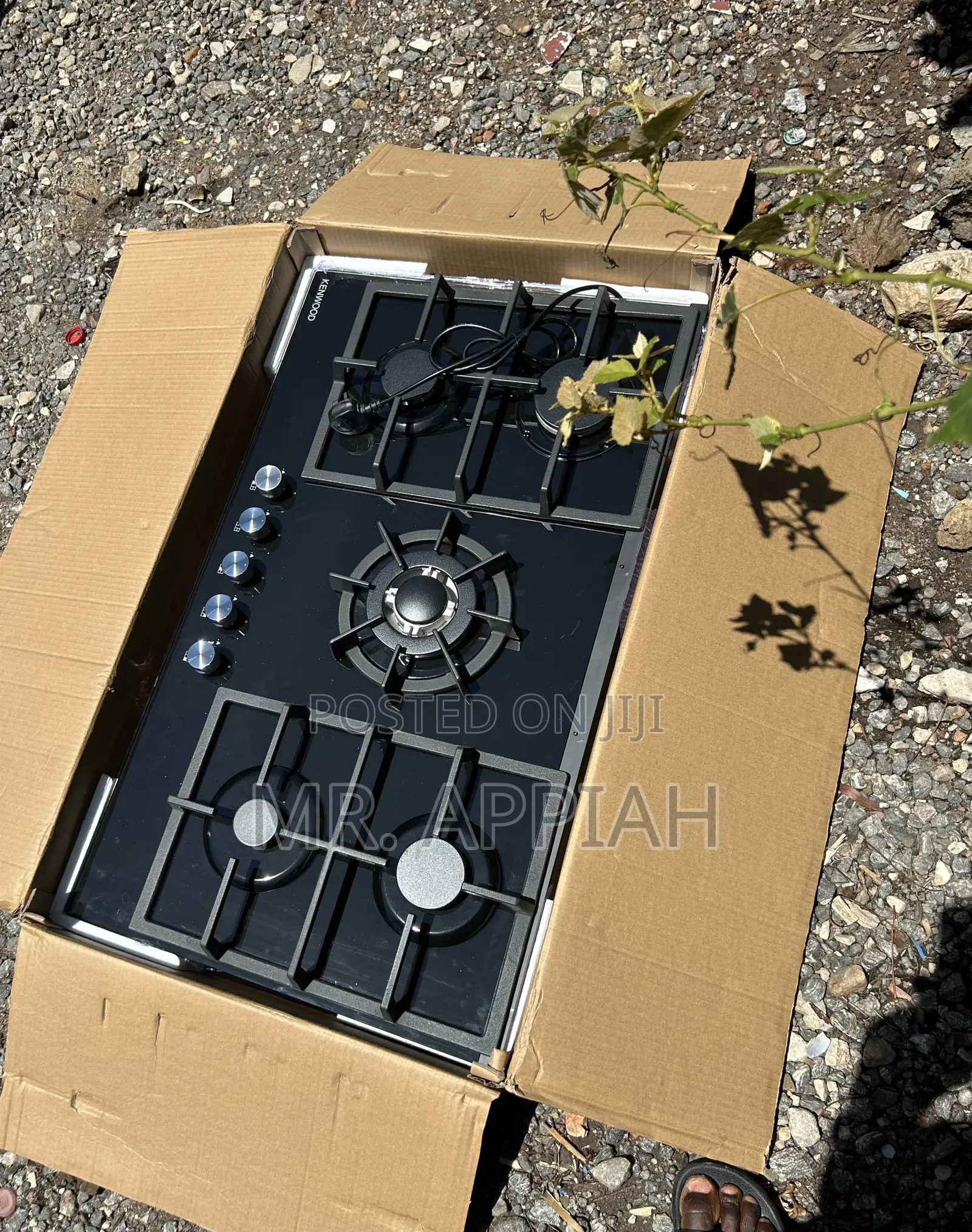 Glass Screen Kenwood 5 Gas Burner Top(Built In).
