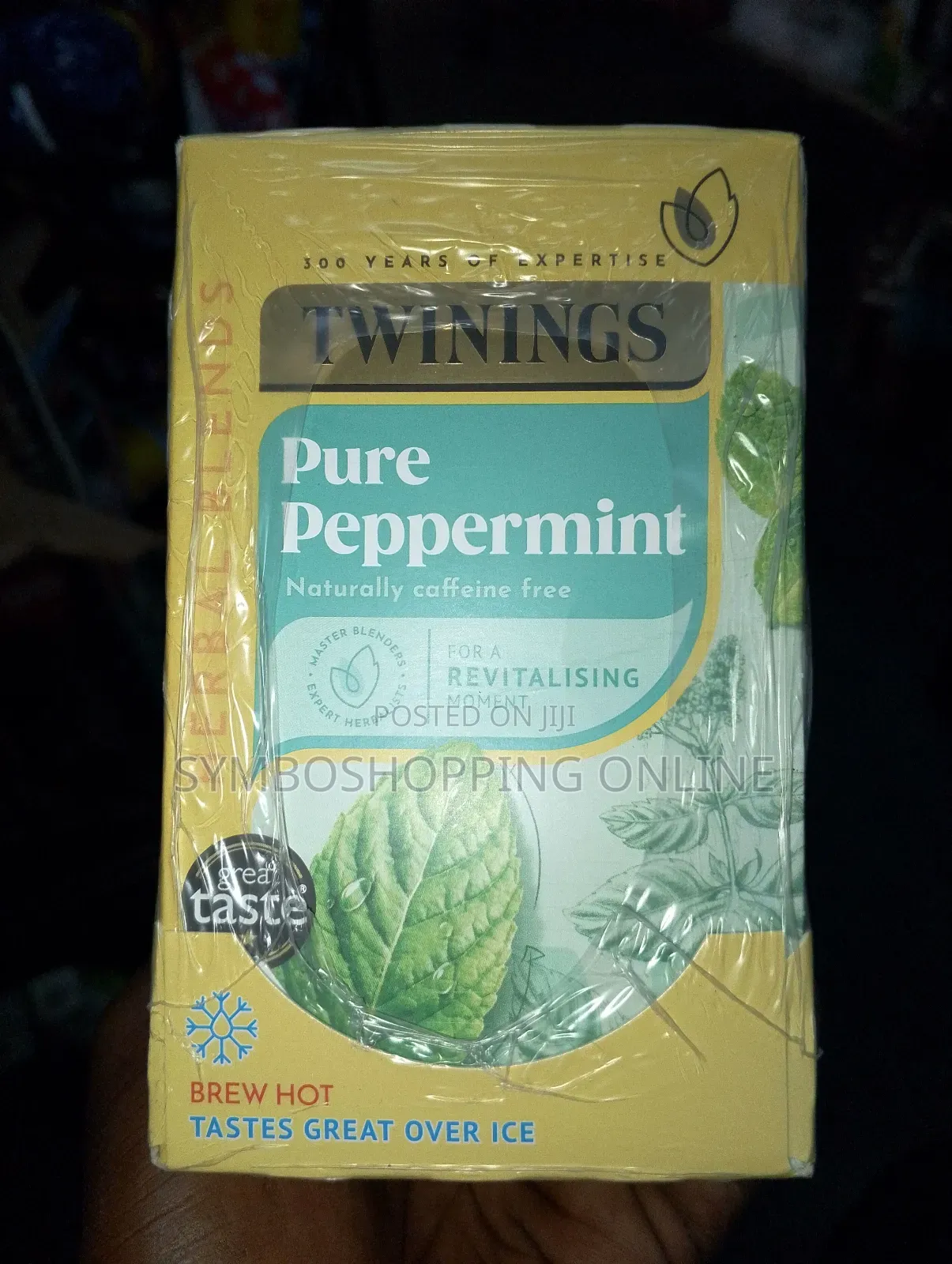 Twinings Pure Peppermint Herbal Tea, Pack of 20 Tea Bags