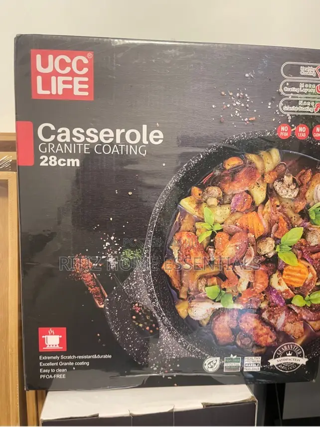 28cm Ucc Life Granite Cookware