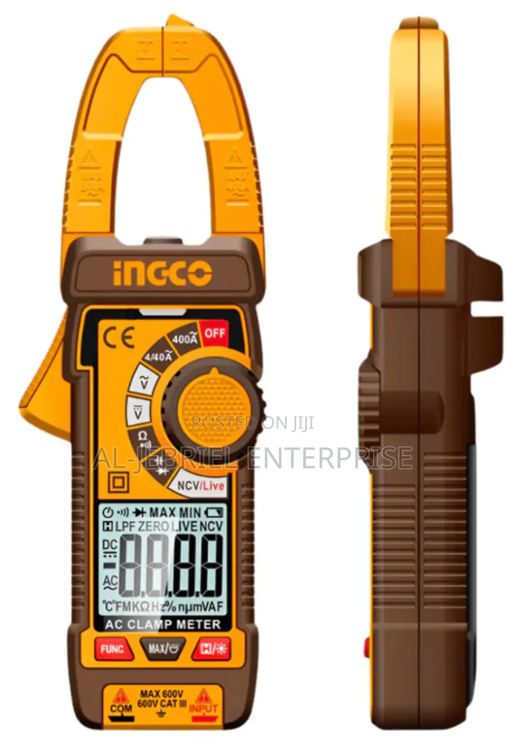 Ingco 400a Digital Ac Clamp Meter