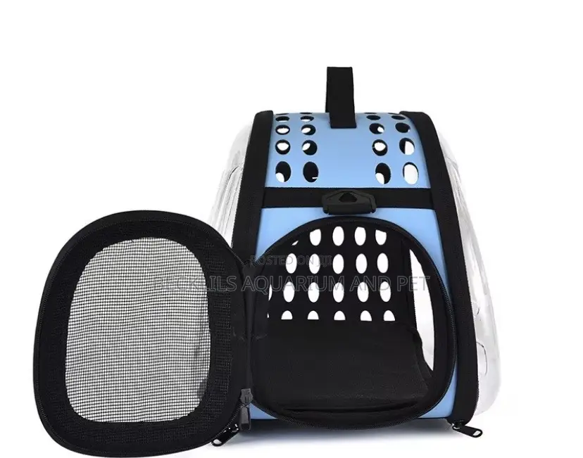 Luxury Transparent Dog Cat Carrier