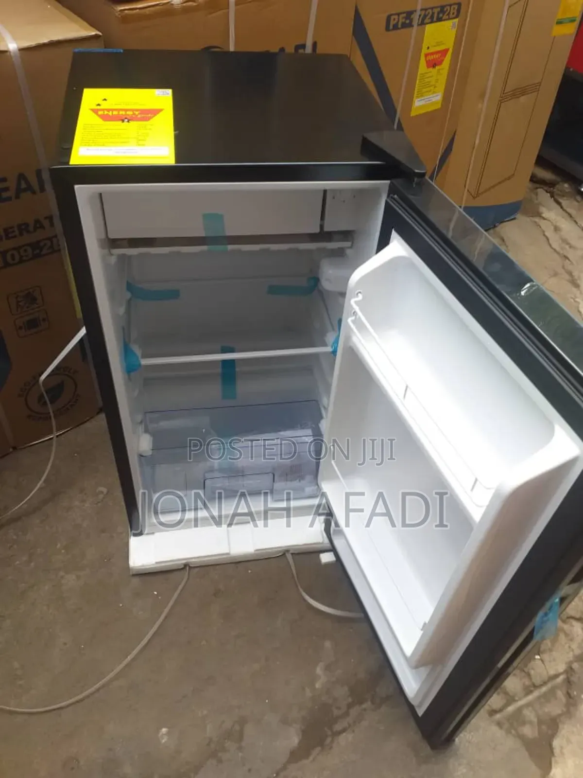 Pearl 80liters Table Top Fridge Black/Red Pf-109