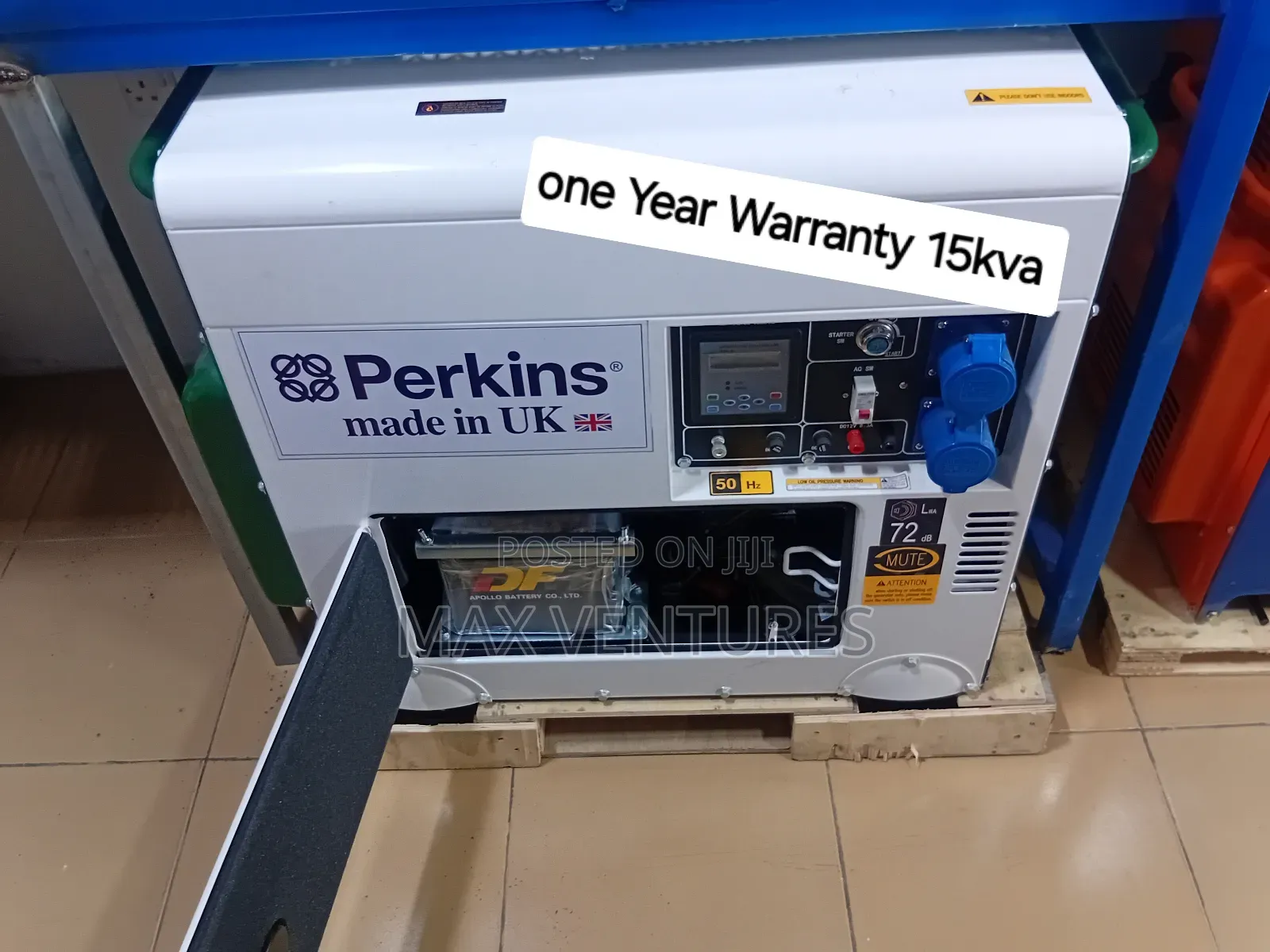 15kw Perkins Silent Generator Perkins Silent Generator 15kw