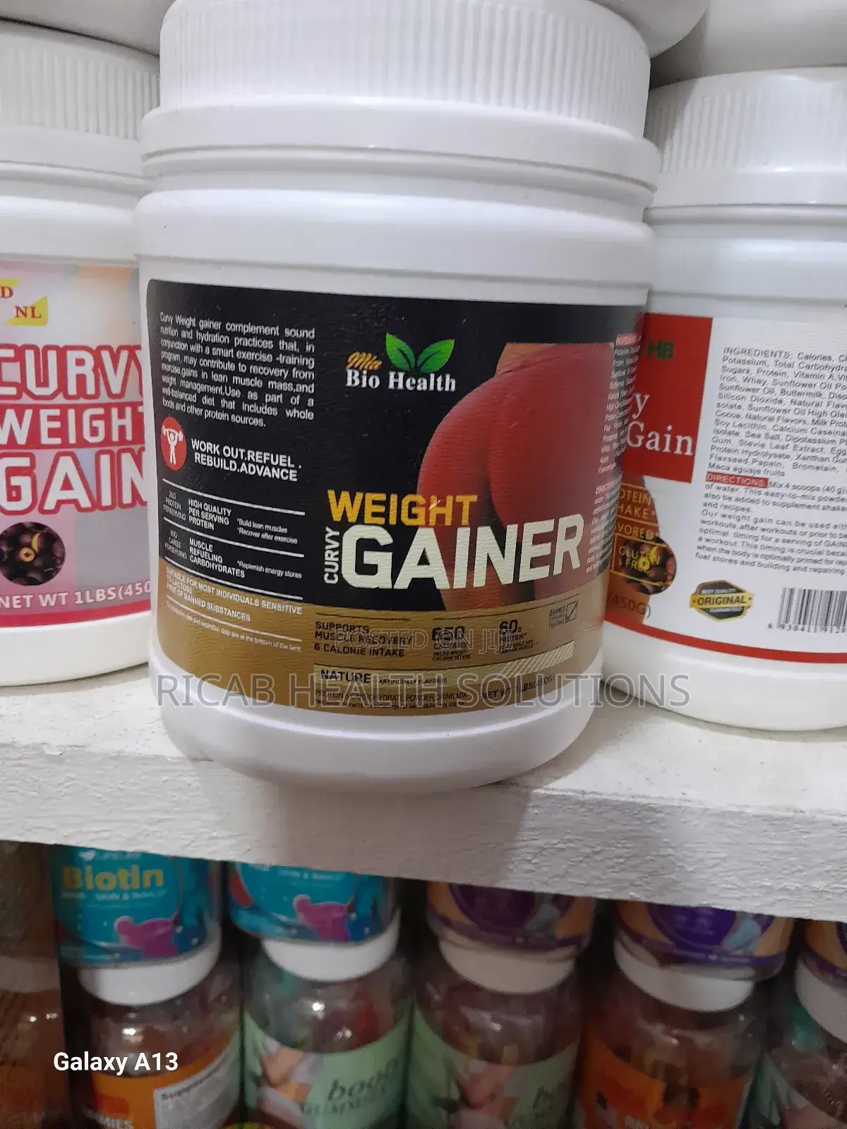 Butt and Hips Enlargement and Weight Gain Powder