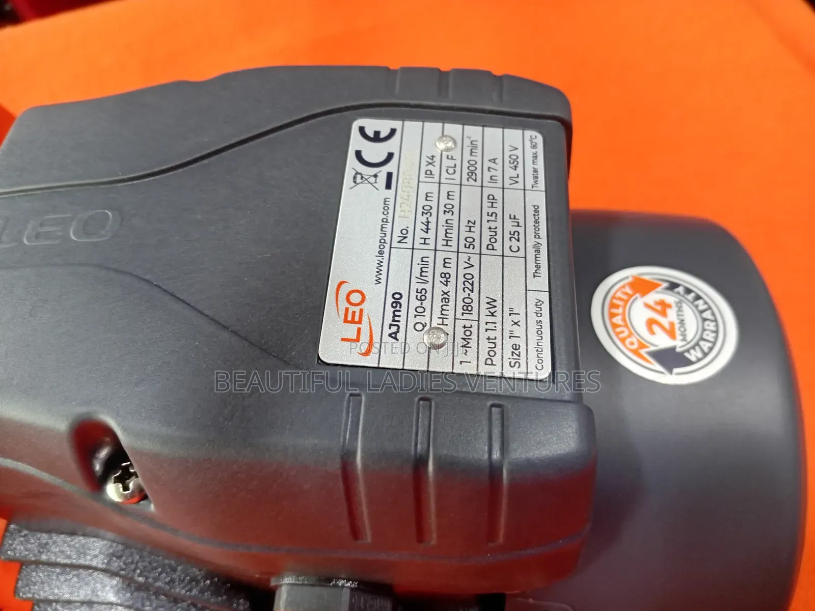Leo Water Pump 1.5hp