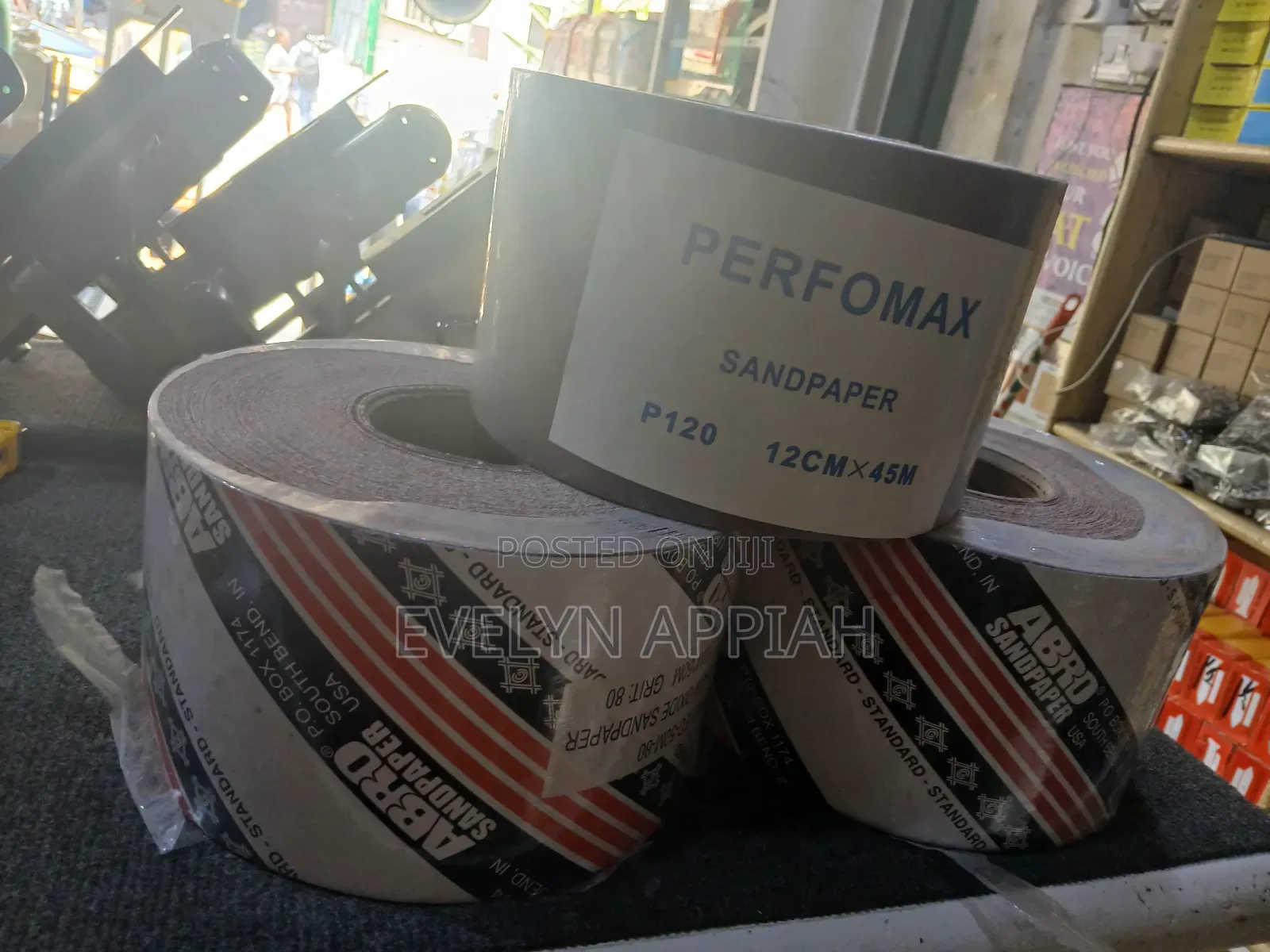 Sandpaper Full 50m/45m (P120/P80/P60)