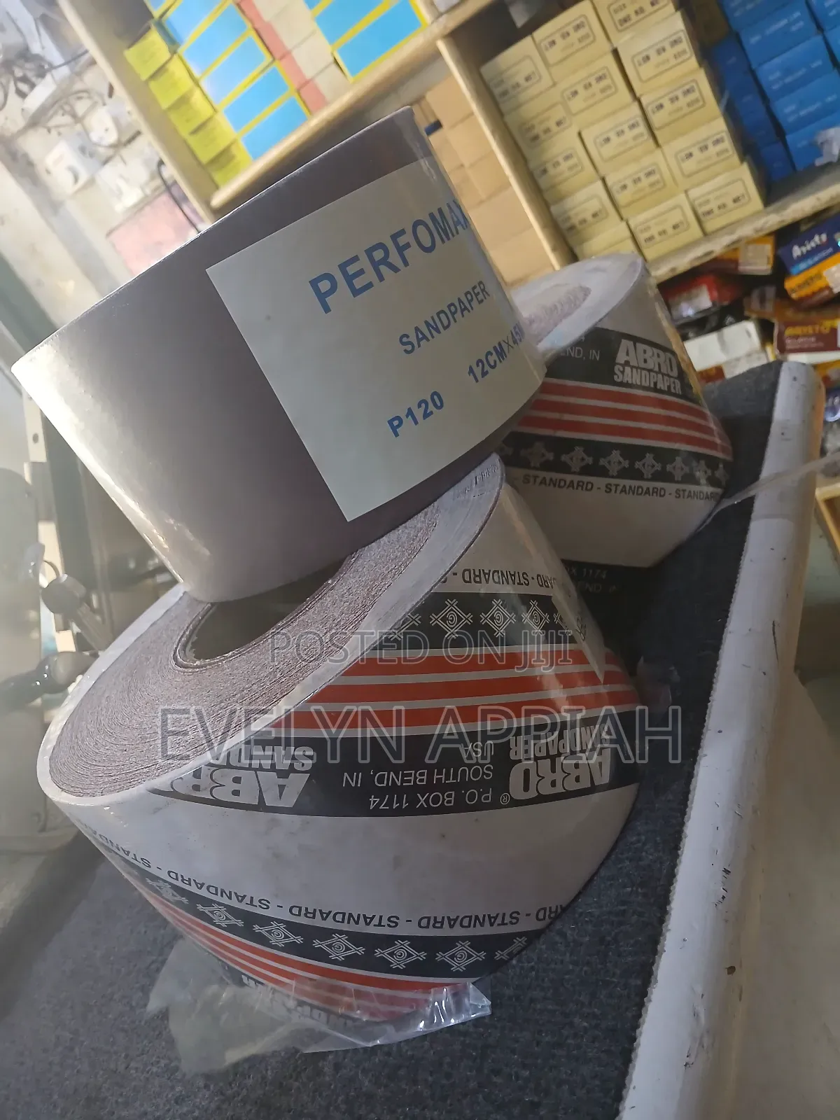 Sandpaper Full 50m/45m (P120/P80/P60)
