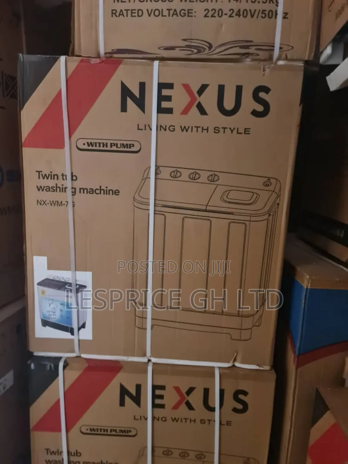 Nexus 7kg: Tough on Stains