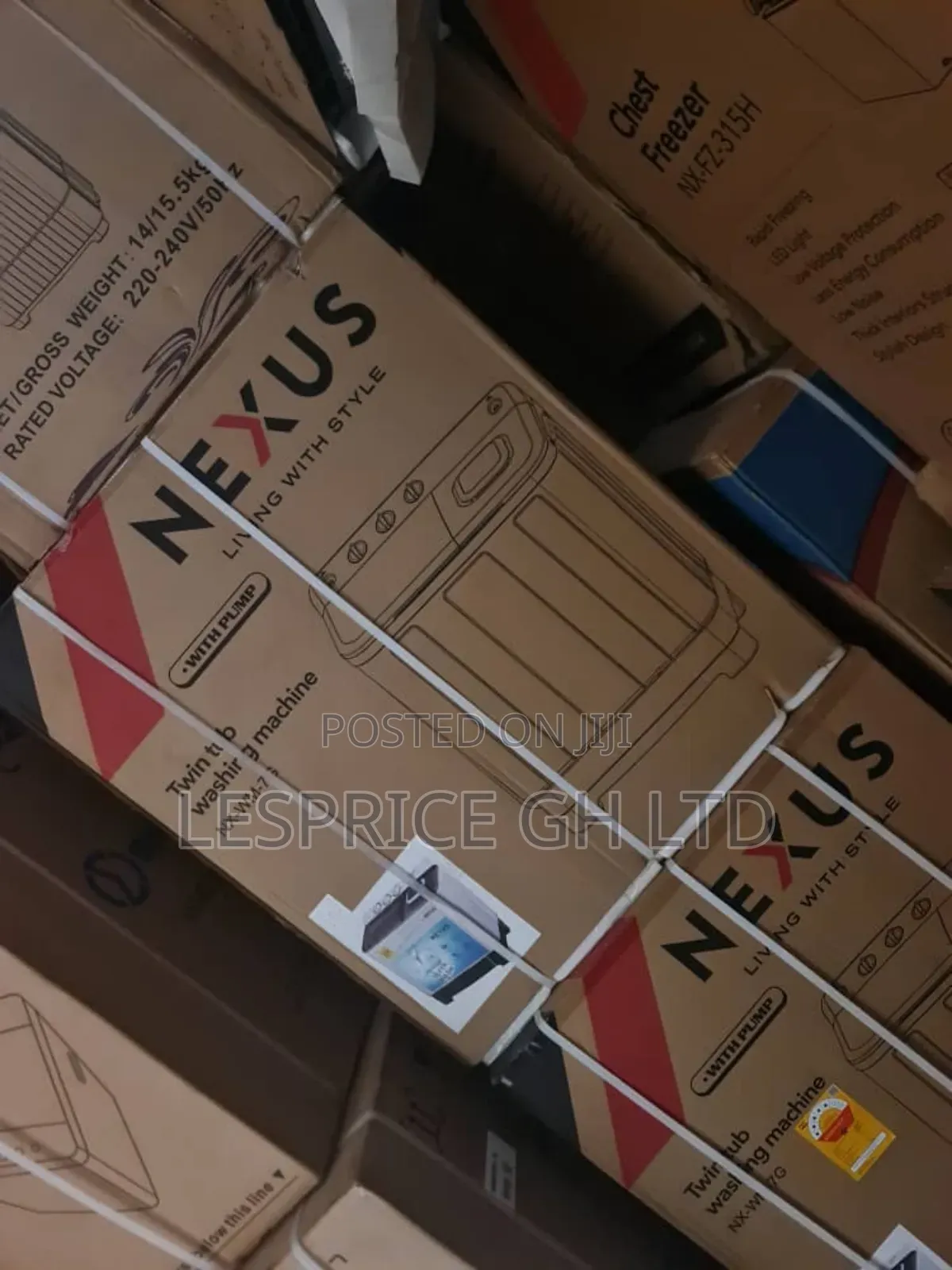 Big Capacity ~ Nexus 7kg Washing Machine