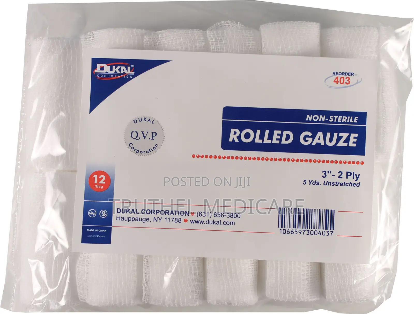 Gauze Bandages Wow - 12rolls