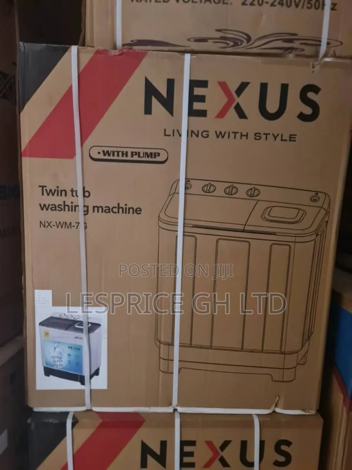 Available! Nexus 7kg Washer at Lesprice Ltd!