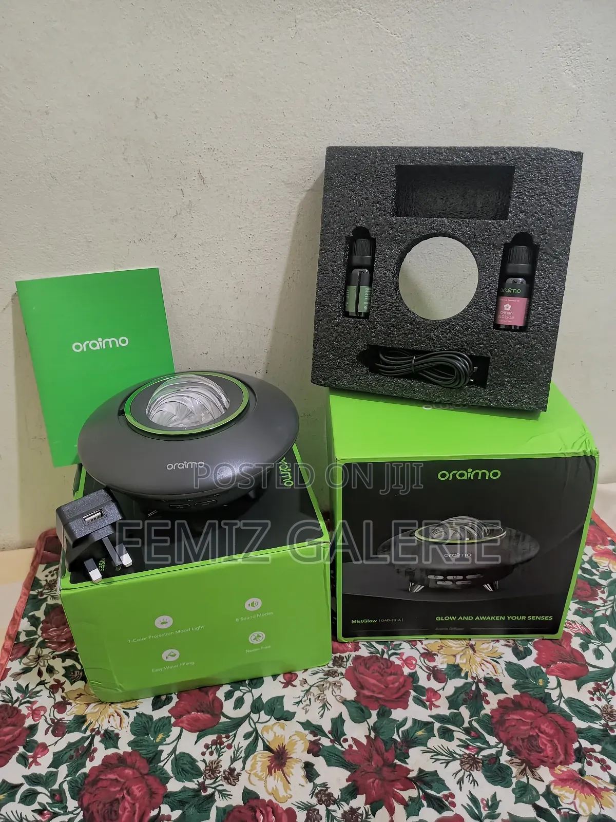 Oraimo Mist Glow Aroma Diffuser 120ml