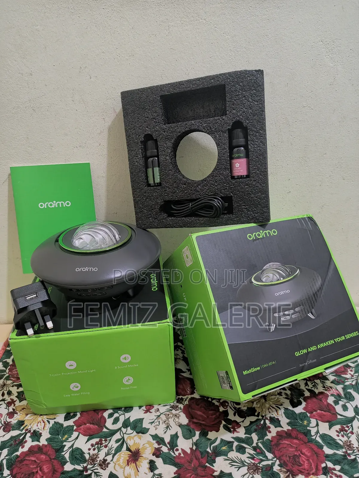 Oraimo Mist Glow Aroma Diffuser 120ml