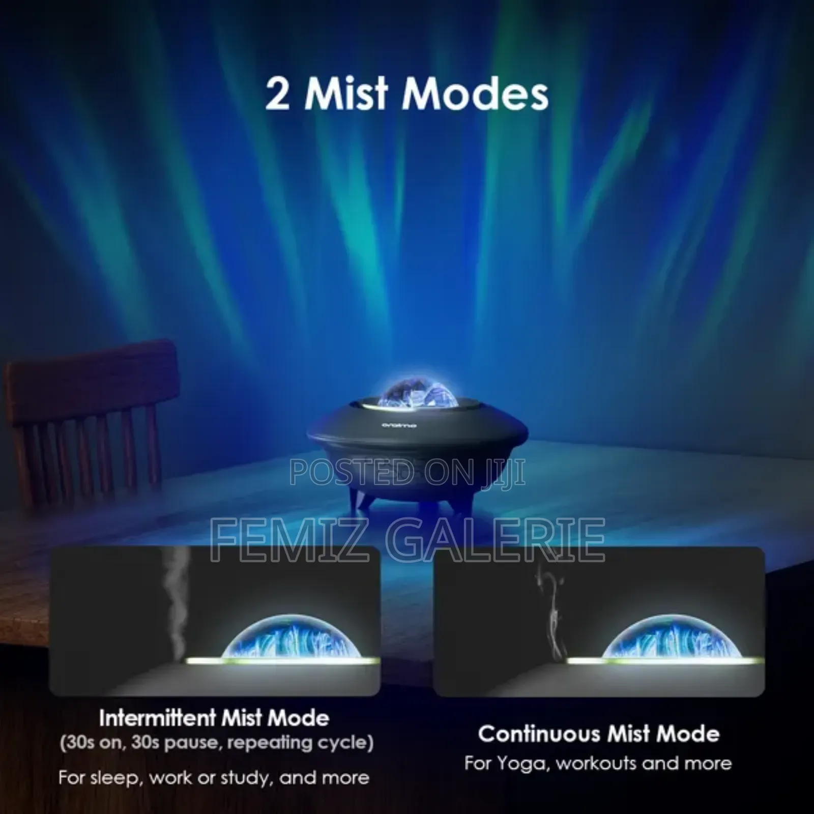 Oraimo Mist Glow Aroma Diffuser 120ml