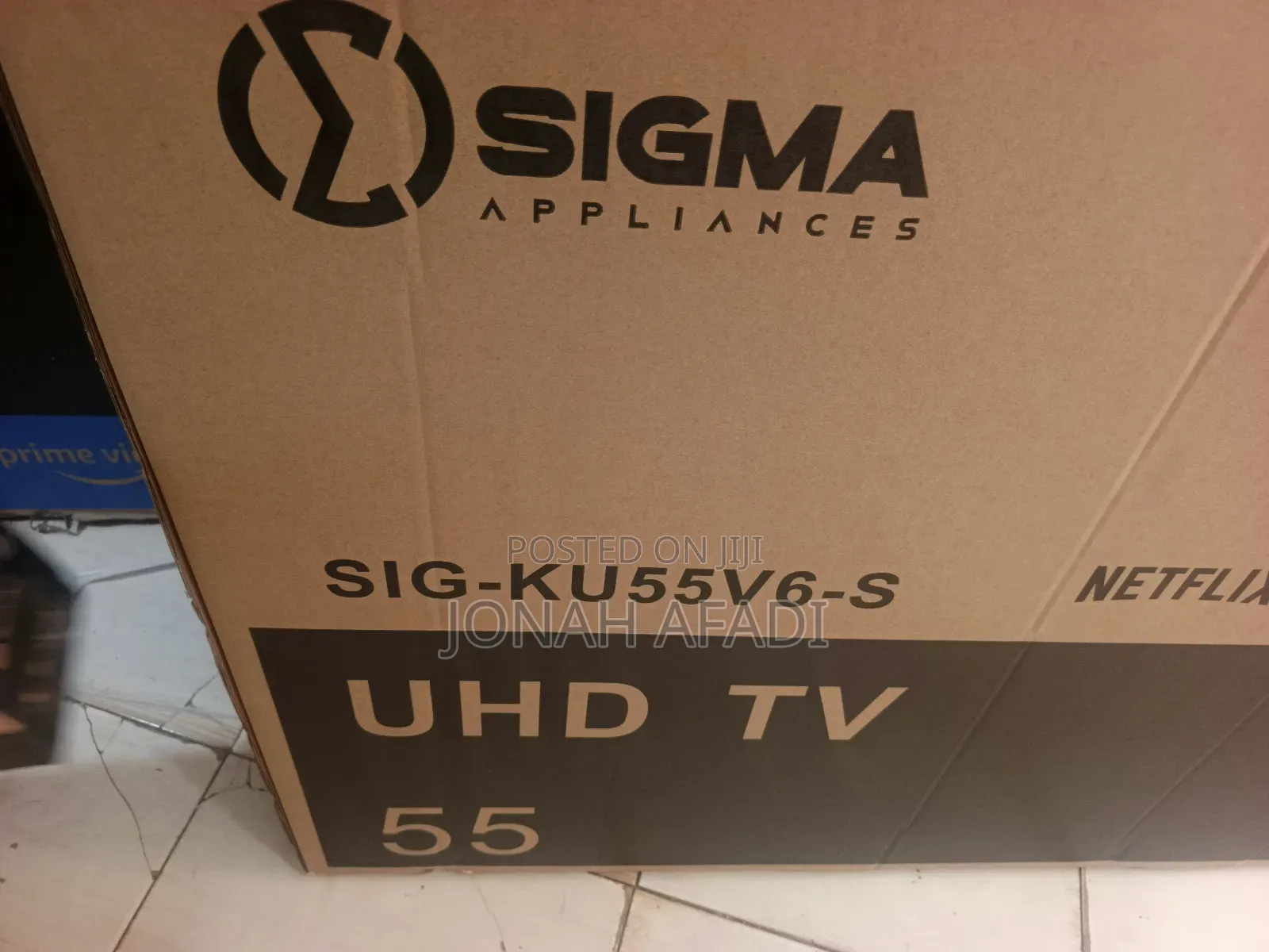 Sigma 55 Android Smart Frameless Led Tv| Youtube, Netflix