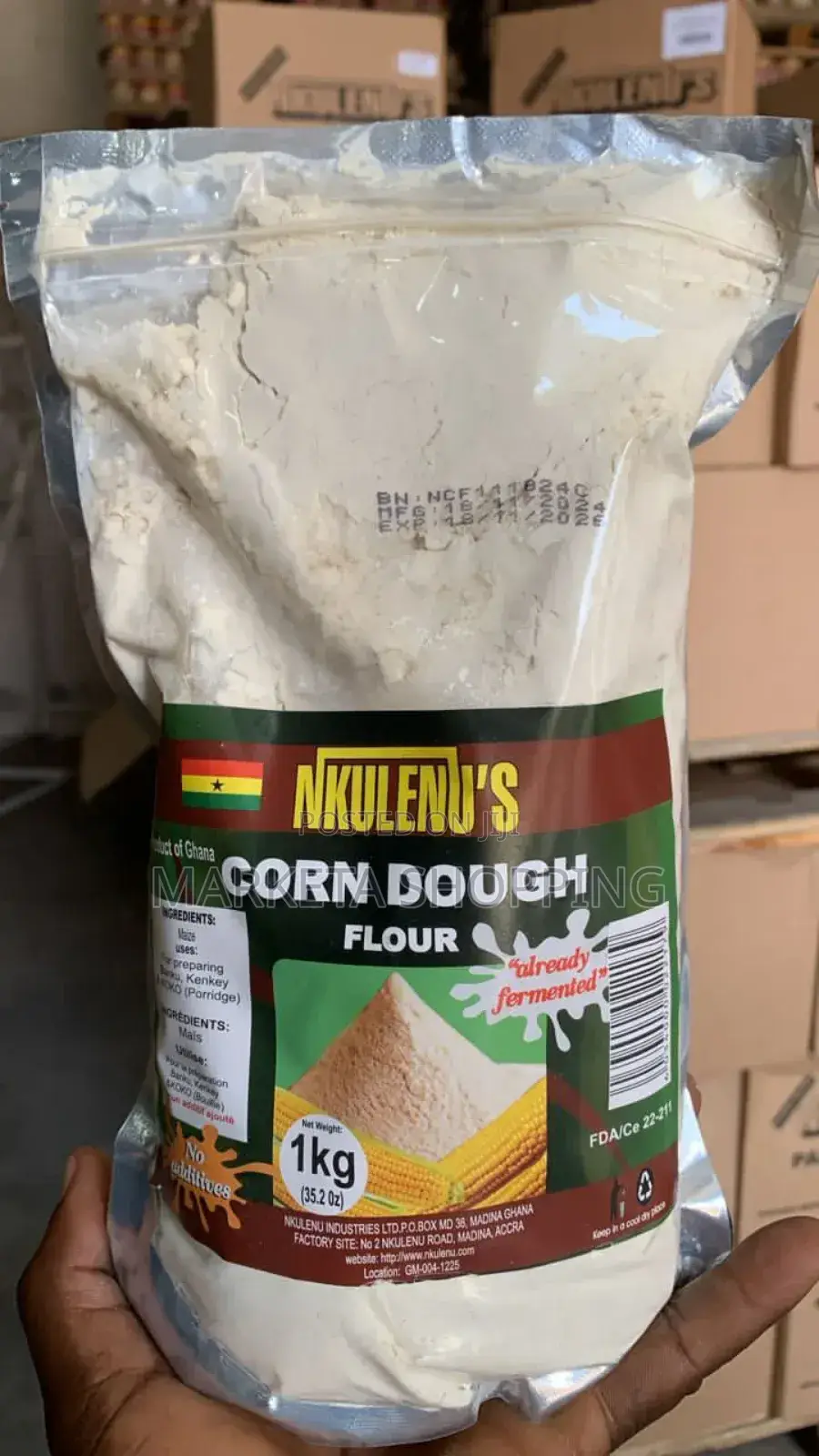 Nkulenu Corn Dough Flour 1kgx10