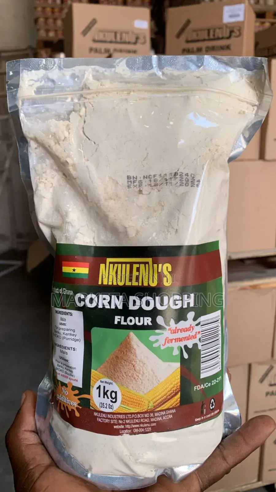 Nkulenu Corn Dough Flour 1kgx10
