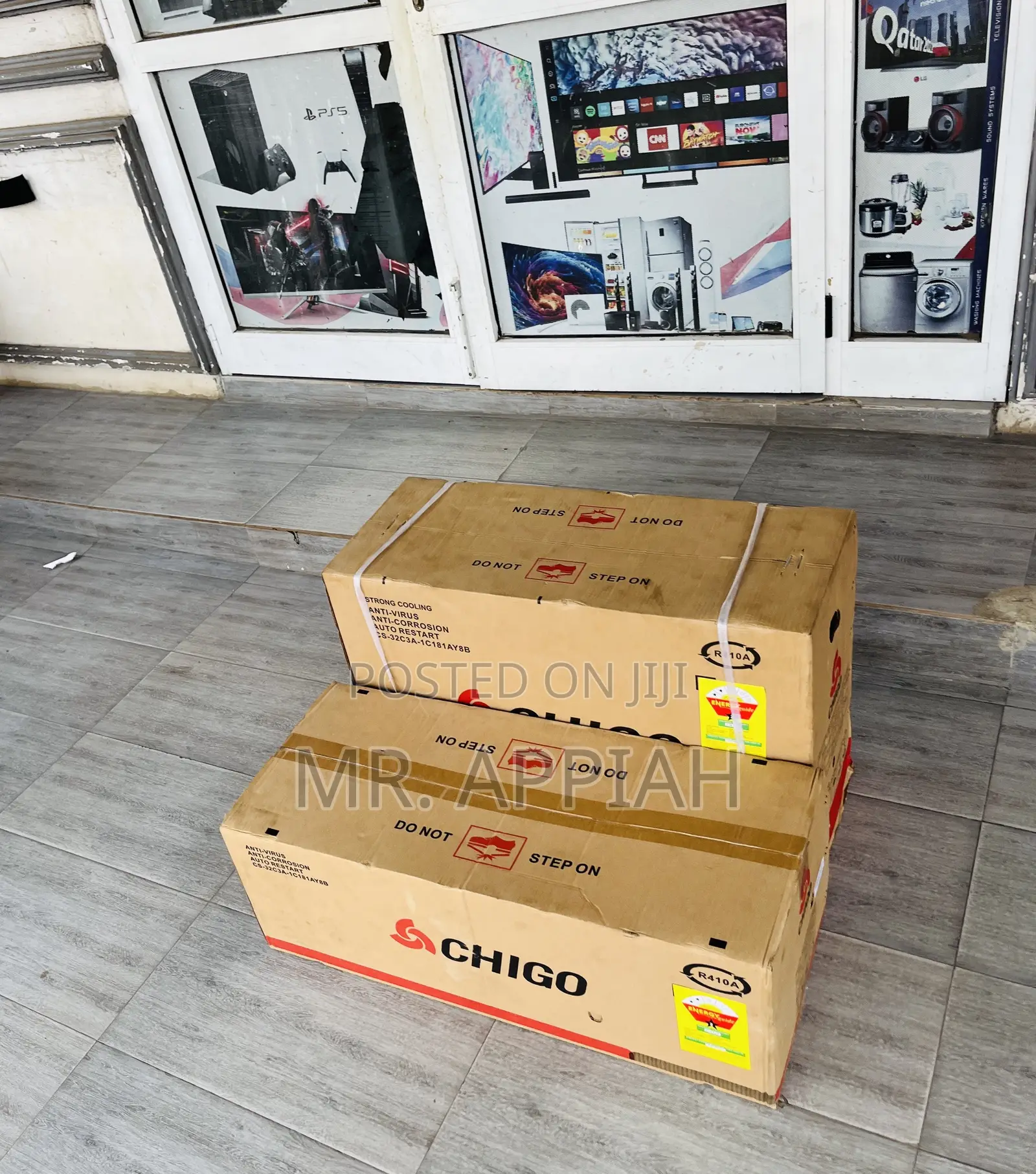Silent Chilling Chigo 1.5hp Split Type Air Conditioner.