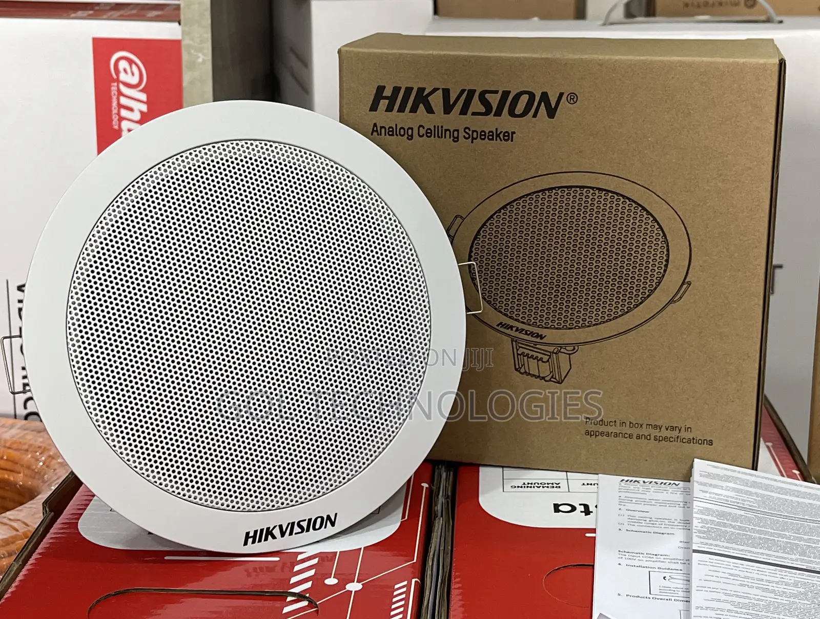 Hikvision Analog Ceiling Speaker Ds-Qae0206g1-v 6w