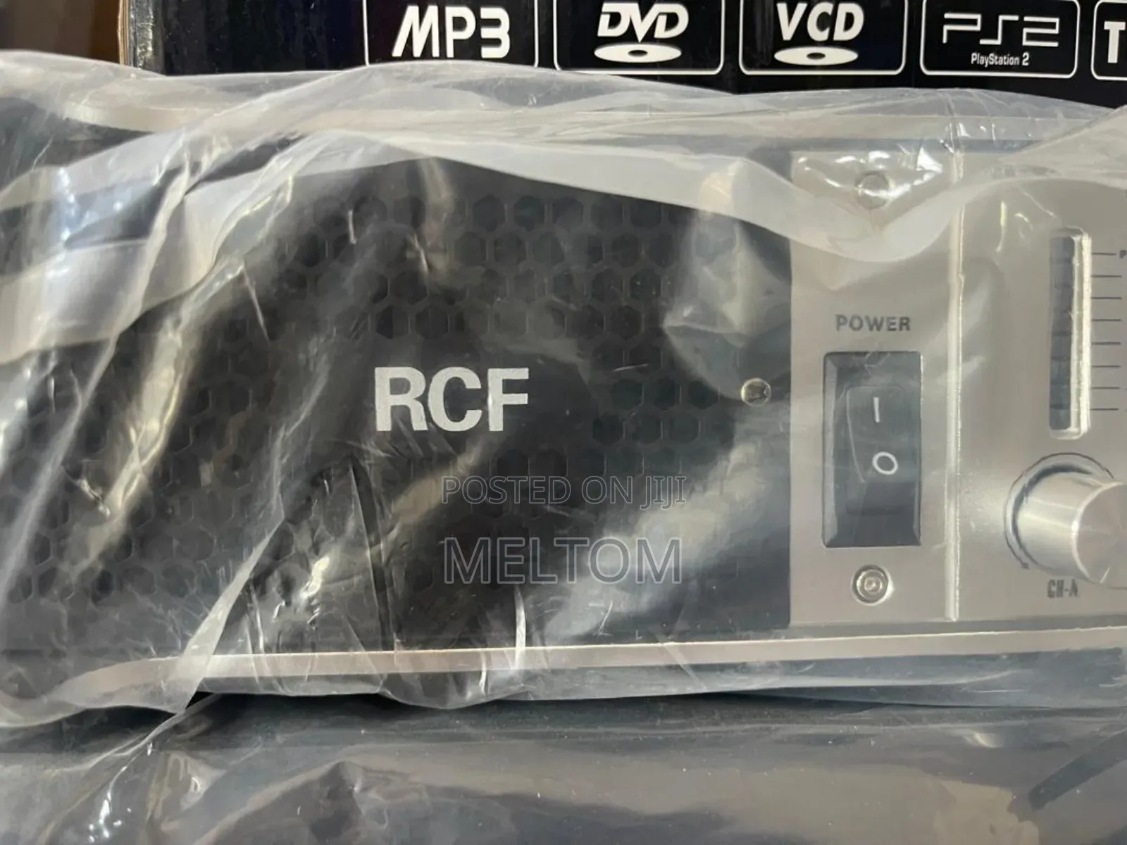 Rcf R8000 4channels Power Amplifier Silver Black