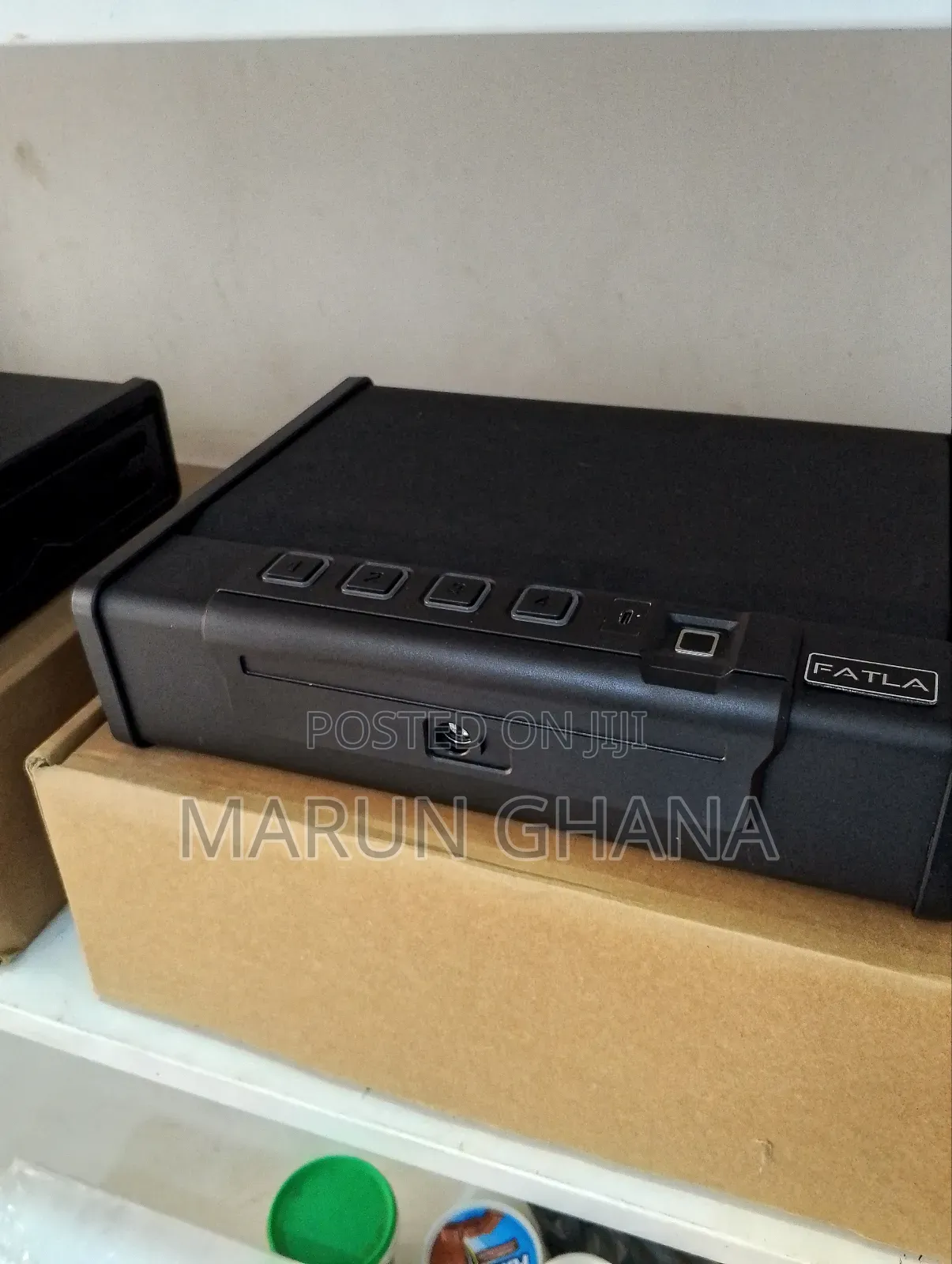 Gun Safe Locker Box With Finger Lock & Security Wire - 8 Kg
