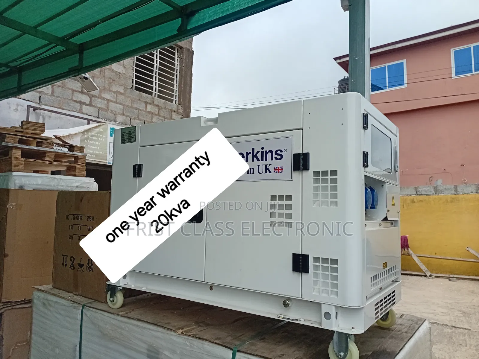 Electrifying Solution 20kva Silent Diesel Generator