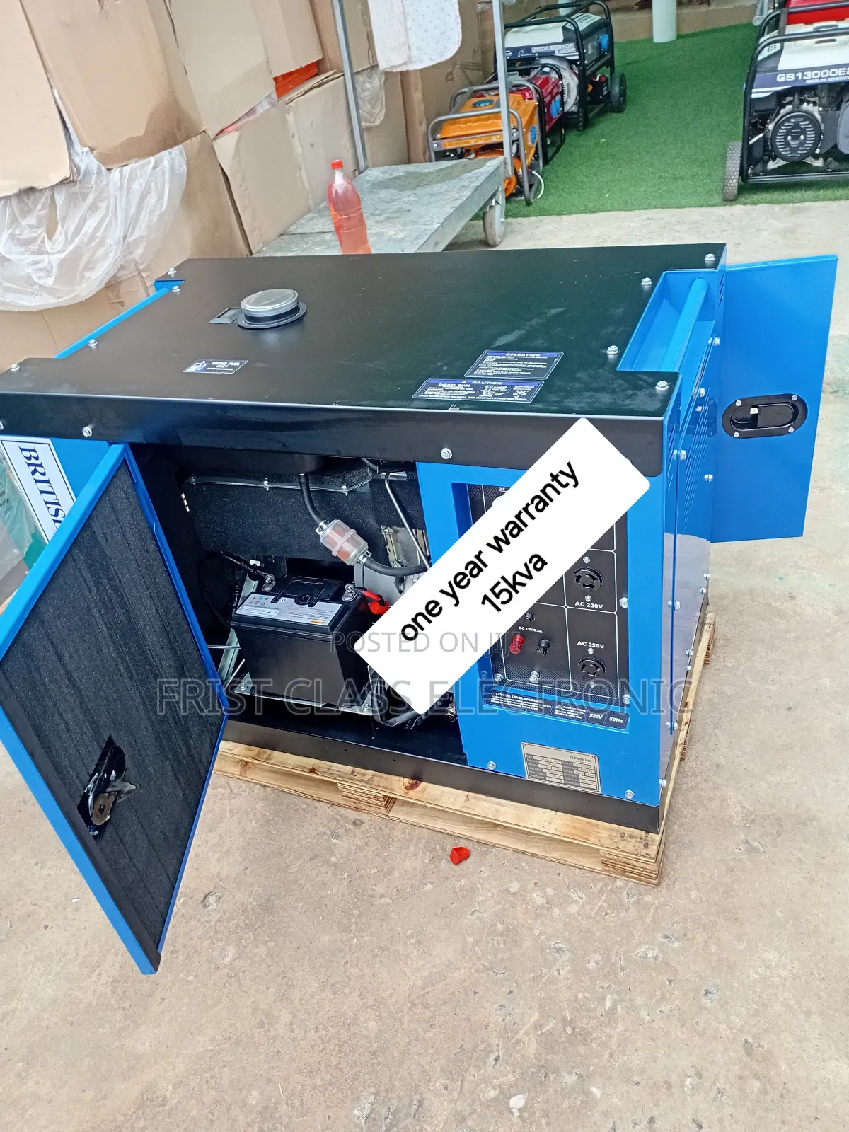 High Grade 15kva Silent Diesel Genset