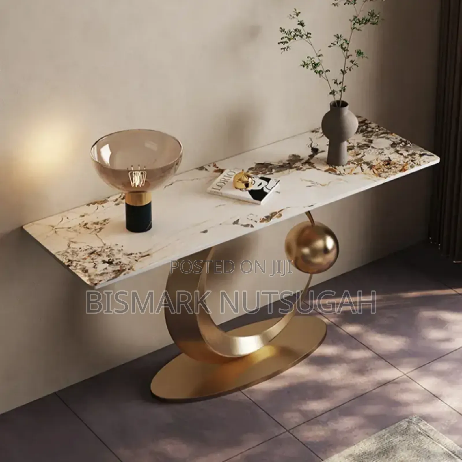 Marble Console Table for Sale