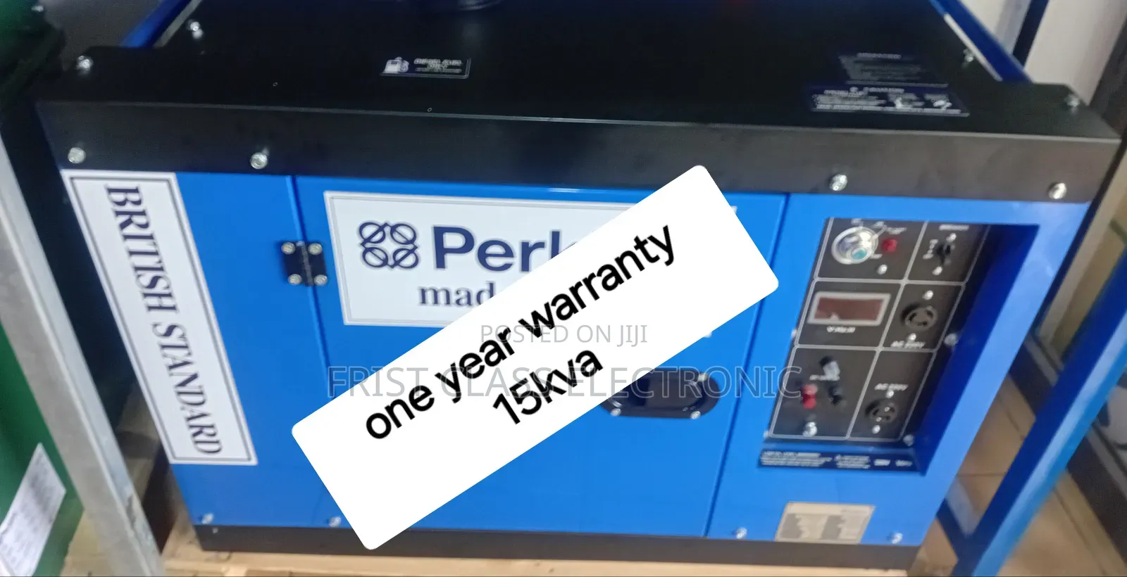 Commercial Grade 15kva Silent Diesel Genset