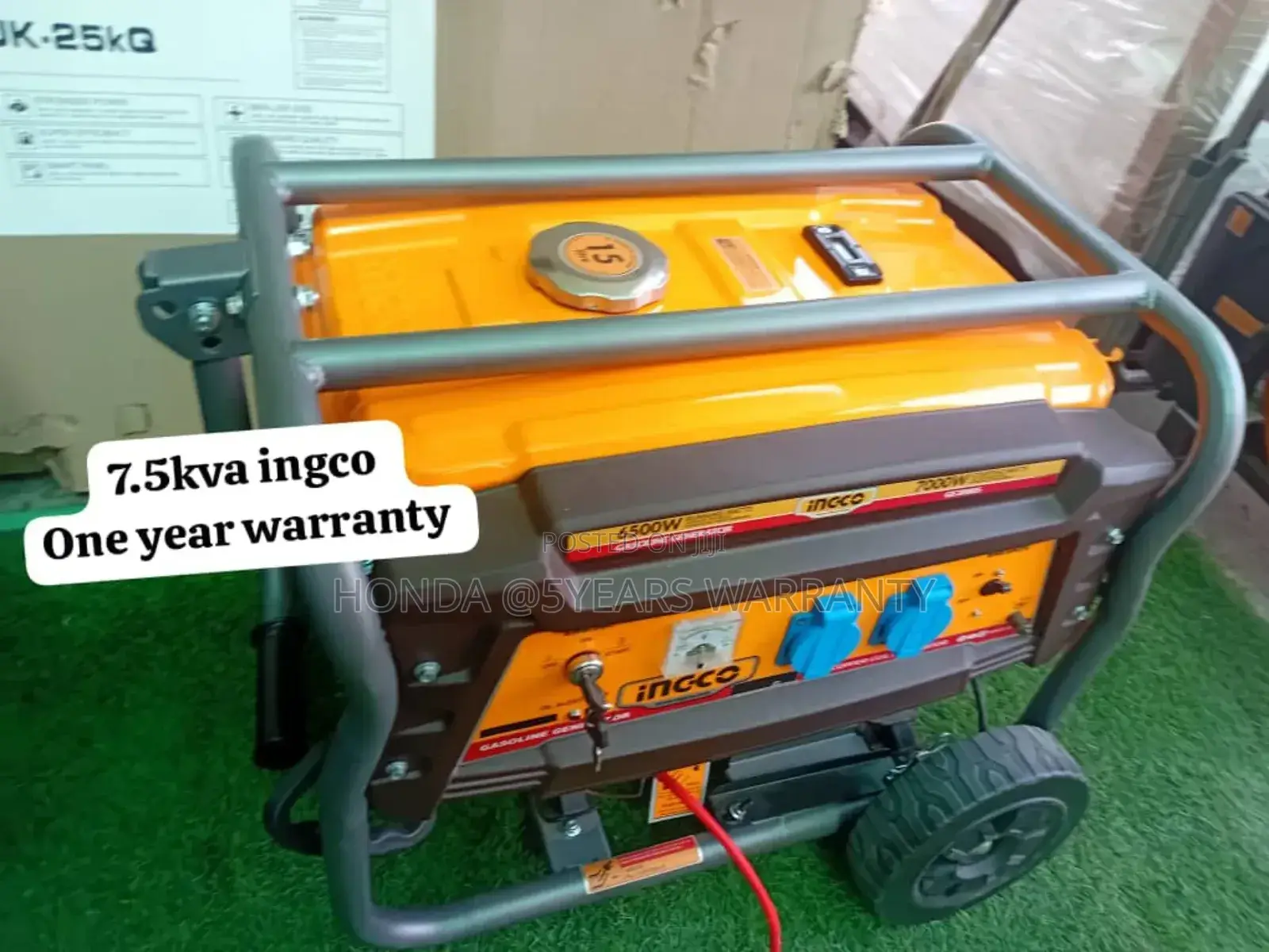 Correct Ingco Generator 7.5kva Petrol 8500watt