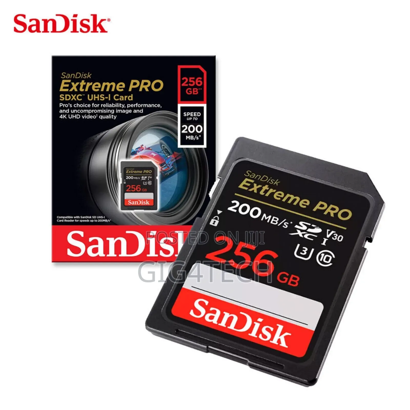 Sandisk Extreme Pro 256gb Sd Card