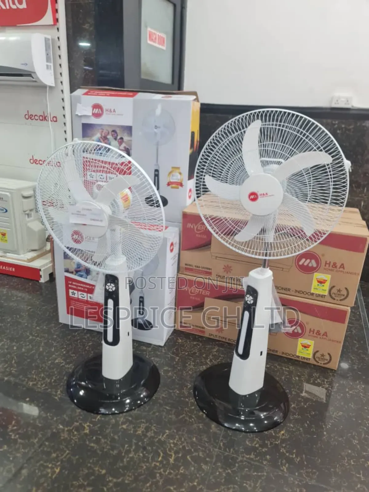 H a 18" Fan // Rechargeable Fan: Promo