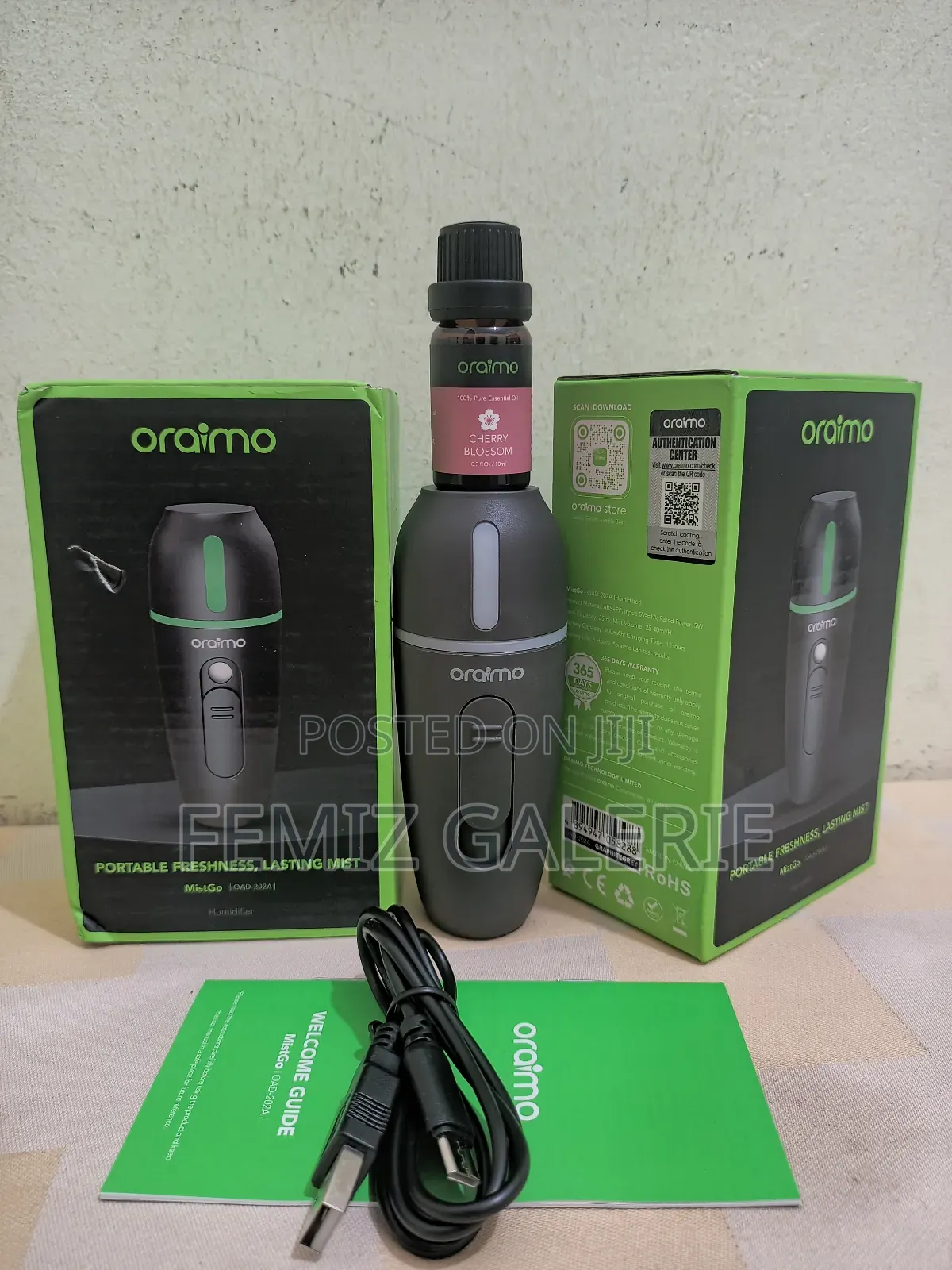 Oraimo Mist Go Portable Aroma Diffuser