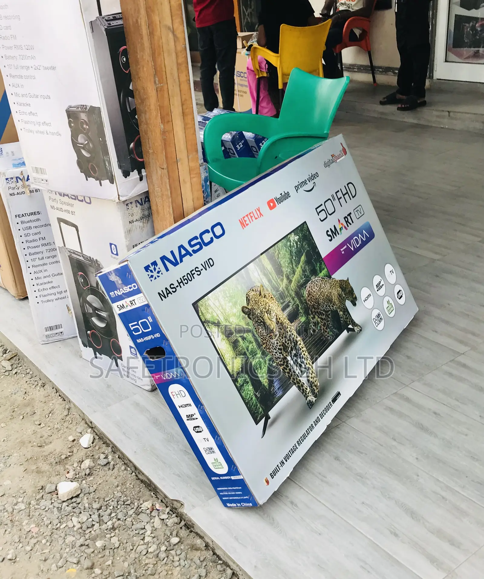 Smart Screen 50 Inch Uhd Led Android Nasco Clearview Tv