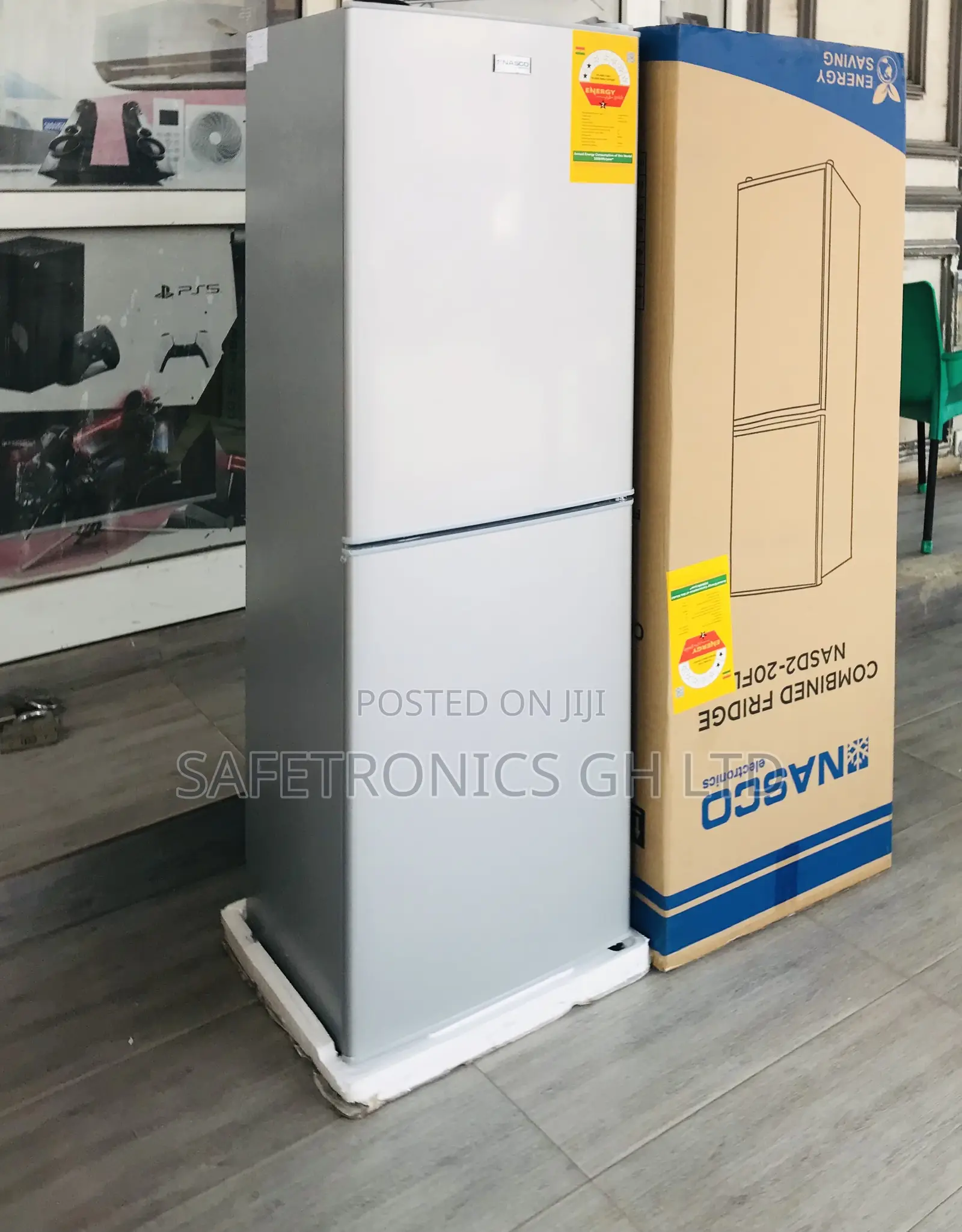 Newly Sealed Nasco Bottom Freezer Doubledoor 142 Liters