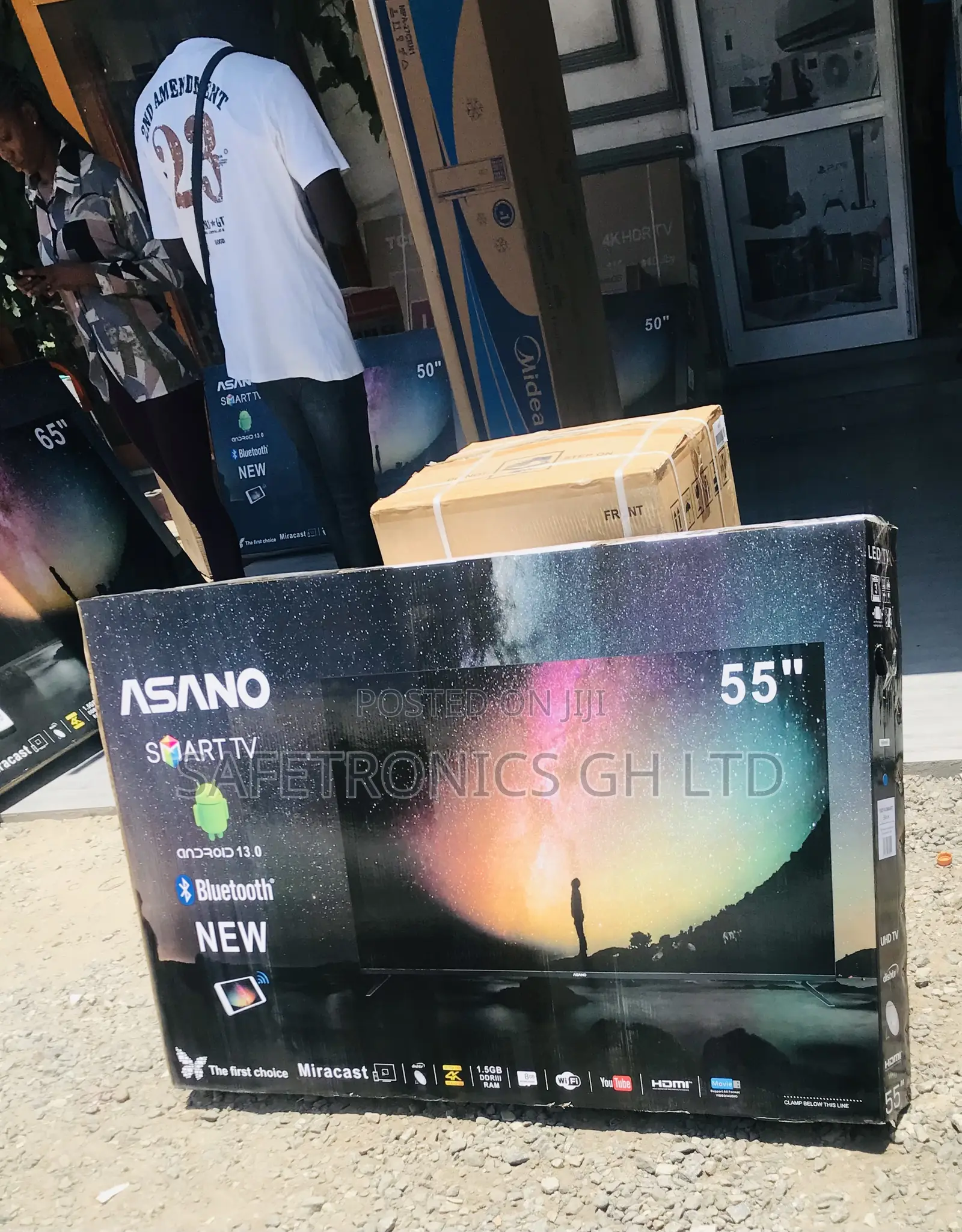 Purchase New 55 Inch Smartscreen Led Android Asano Tv
